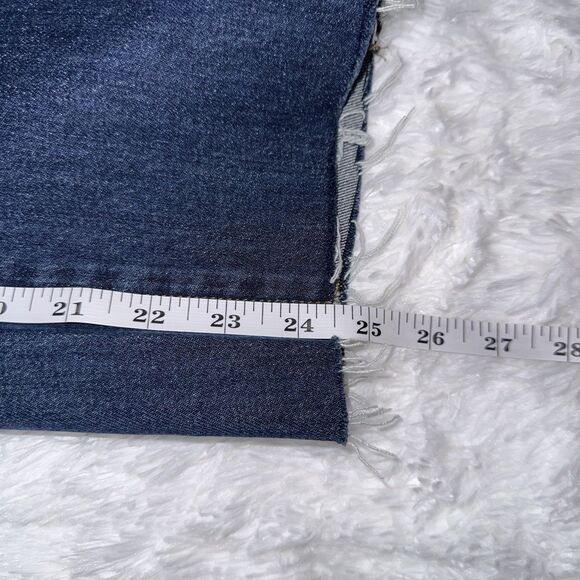 Madewell The Slim Boyjean Dark Wash Mid Rise Jeans Size 27 - Picture 9 of 9